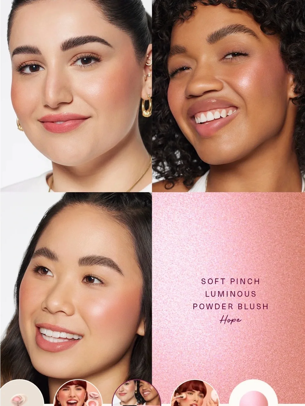 Rare Beauty - Soft Pinch Luminous Powder Blush in Hope, New In Box